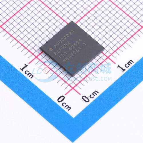 单片机(MCU/MPU/SOC) ADUC7024BCPZ62-RL7 VFQFN-64 原装正品