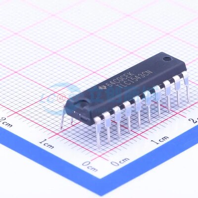 模数转换芯片ADC TLC1543CN PDIP-20 原装正品
