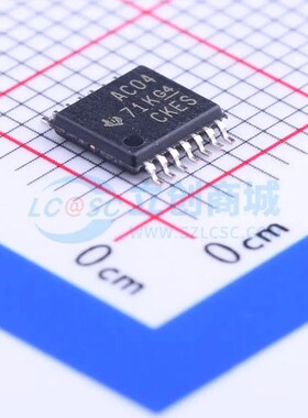 反相器 SN74AC04PWR TSSOP-14 原装正品 电子元器件配单