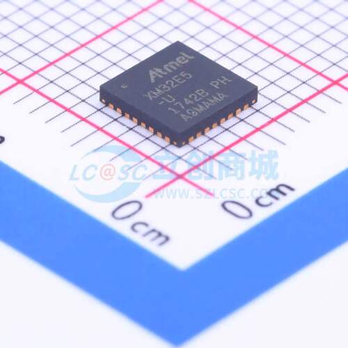 单片机(MCU/MPU/SOC) ATXMEGA32E5-MU VQFN-32-EP(5x5) 原装正品