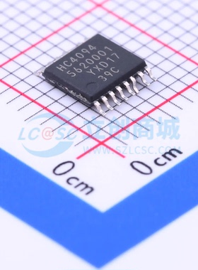 移位寄存器 74HC4094PW,118 TSSOP-16 2V~6V
