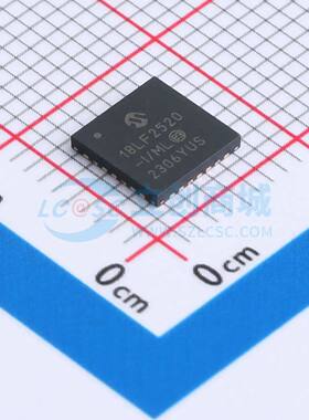 单片机(MCU/MPU/SOC) PIC18LF2520-I/ML QFN-28-EP(6x6) 原装正品