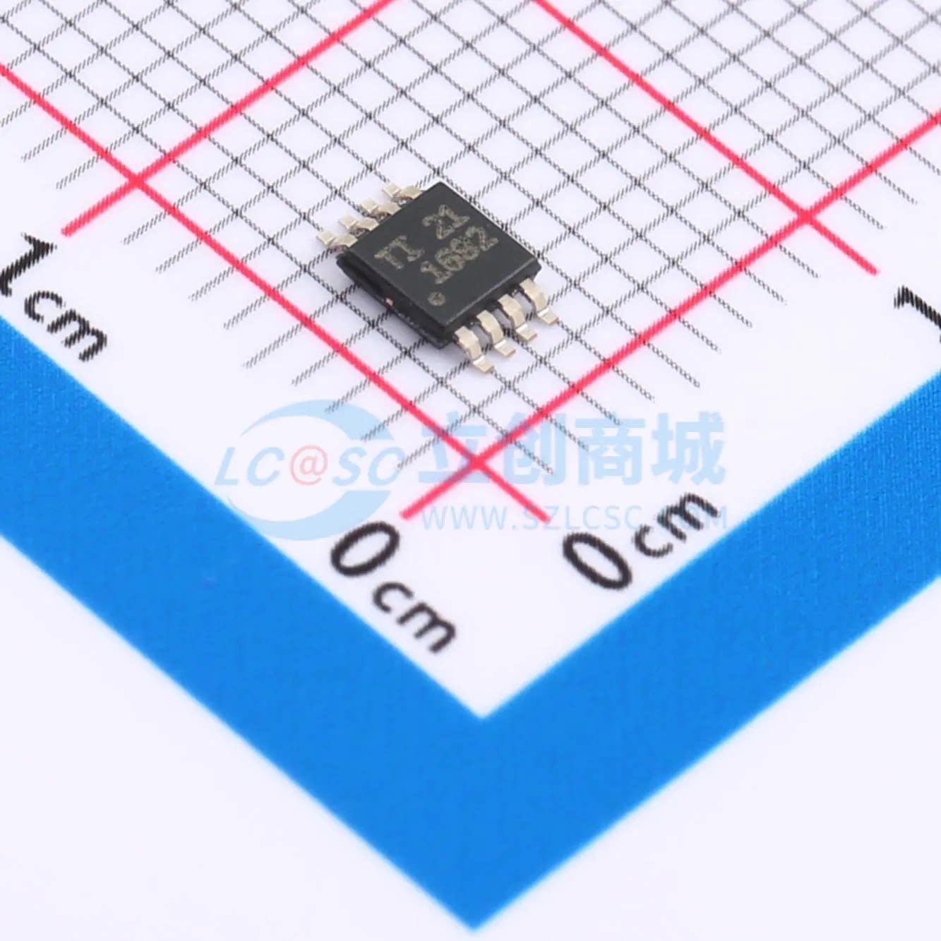 原装正品 音频功率放大器 OPA1692IDGKT VSSOP-8 全新 - 实物图