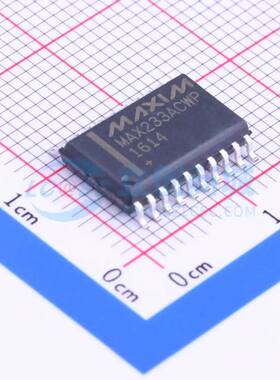 RS232芯片 MAX233ACWP+G36 SOIC-20-300mil 原装正品
