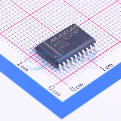 RS232芯片 MAX233ACWP+G36 SOIC-20-300mil 原装正品
