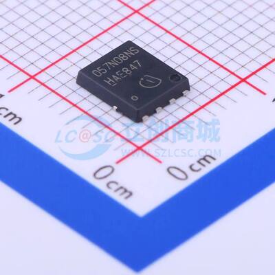 场效应管(MOSFET) BSC057N08NS3G TDSON-8(5x6) 原装正品