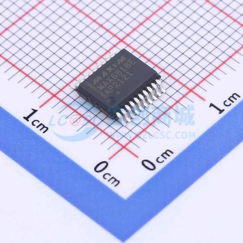 信号开关/编解码器/多路复用器 MAX6818EAP+T SSOP-20 原装正品