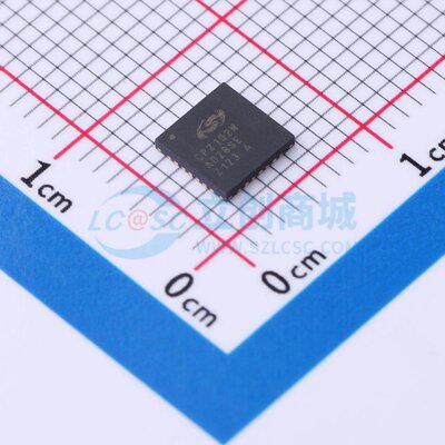 USB转换芯片 CP2102N-A02-GQFN28R QFN-28-EP(5x5) 原装正品