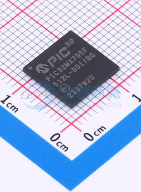 单片机(MCU/MPU/SOC) PIC32MX795F512L-80I/BG TFBGA-121 原装正