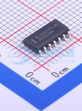 触发器 CD4013BM96 SOIC-14 原装正品 电子元器件配单