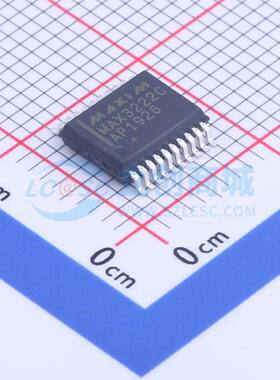 RS232芯片 MAX3222CAP+T SSOP-20-208mil 原装正品