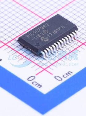 单片机(MCU/MPU/SOC) PIC16F882-I/SS SSOP-28-208mil 原装正品