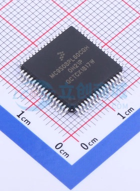 单片机 MC9S08PL60CQH LQFP-64(14x14) 60KB 20MHz ARM 芯片