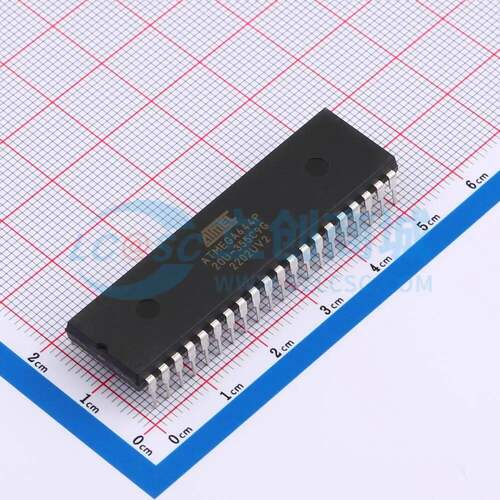 单片机(MCU/MPU/SOC) ATMEGA644P-20PU DIP-40 原装正品