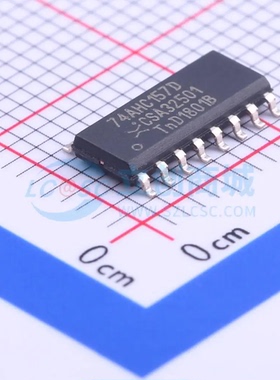 信号开关 74AHC157D SOIC-16编解码器/多路复用器