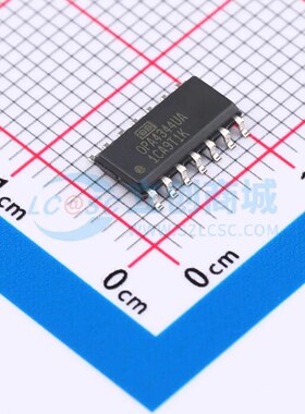 原装 运算放大器 OPA4344UA SOIC-14 全新