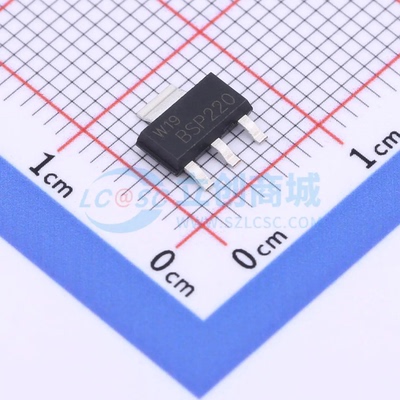 场效应管MOS BSP220,115 SOT-223 1个P沟道 200V 225mA