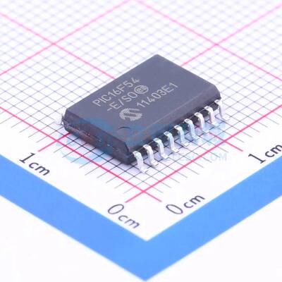 单片机(MCU/MPU/SOC) PIC16F54-E/SO SOIC-18-300mil 原装正品