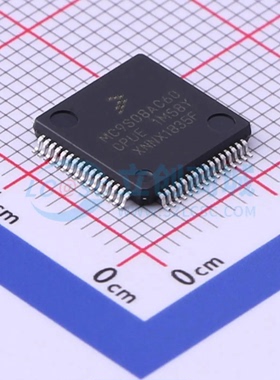 单片机 MC9S08AC60CPUE LQFP-64(10x10) 60KB 40MHz ARM 芯片