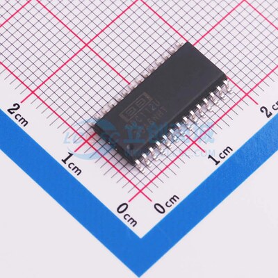 模数转换芯片ADC DDC112U/1K SOIC-28-300mil 原装正品