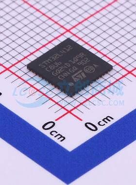 原装 单片机(MCU/MPU/SOC) STM32L412C8U6 QFN-48-EP(7x7)