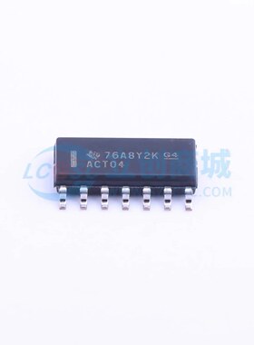 反相器 SN74ACT04DR SOIC-14 原装正品 电子元器件配单