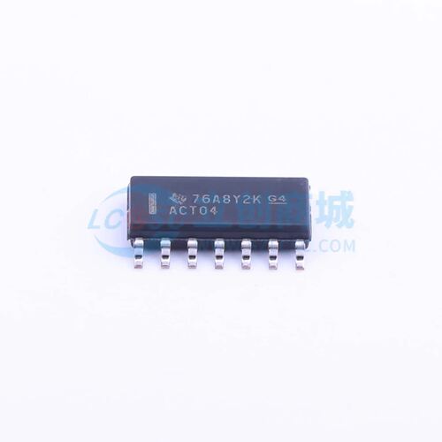 反相器 SN74ACT04DR SOIC-14 原装正品 电子元器件配单