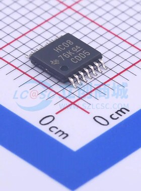逻辑门 SN74HC08PWR TSSOP-14 原装正品 电子元器件配单