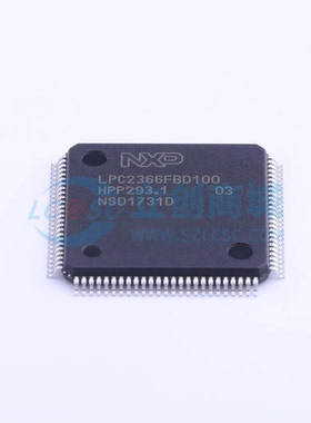 单片机 LPC2366FBD100,551 LQFP-100(14x14) 256KB 72MHz ARM 芯