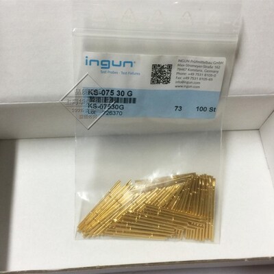 德国INGUN 英钢测试探针 KS-075 47G KS-075 30 G KS-075 30 E 03
