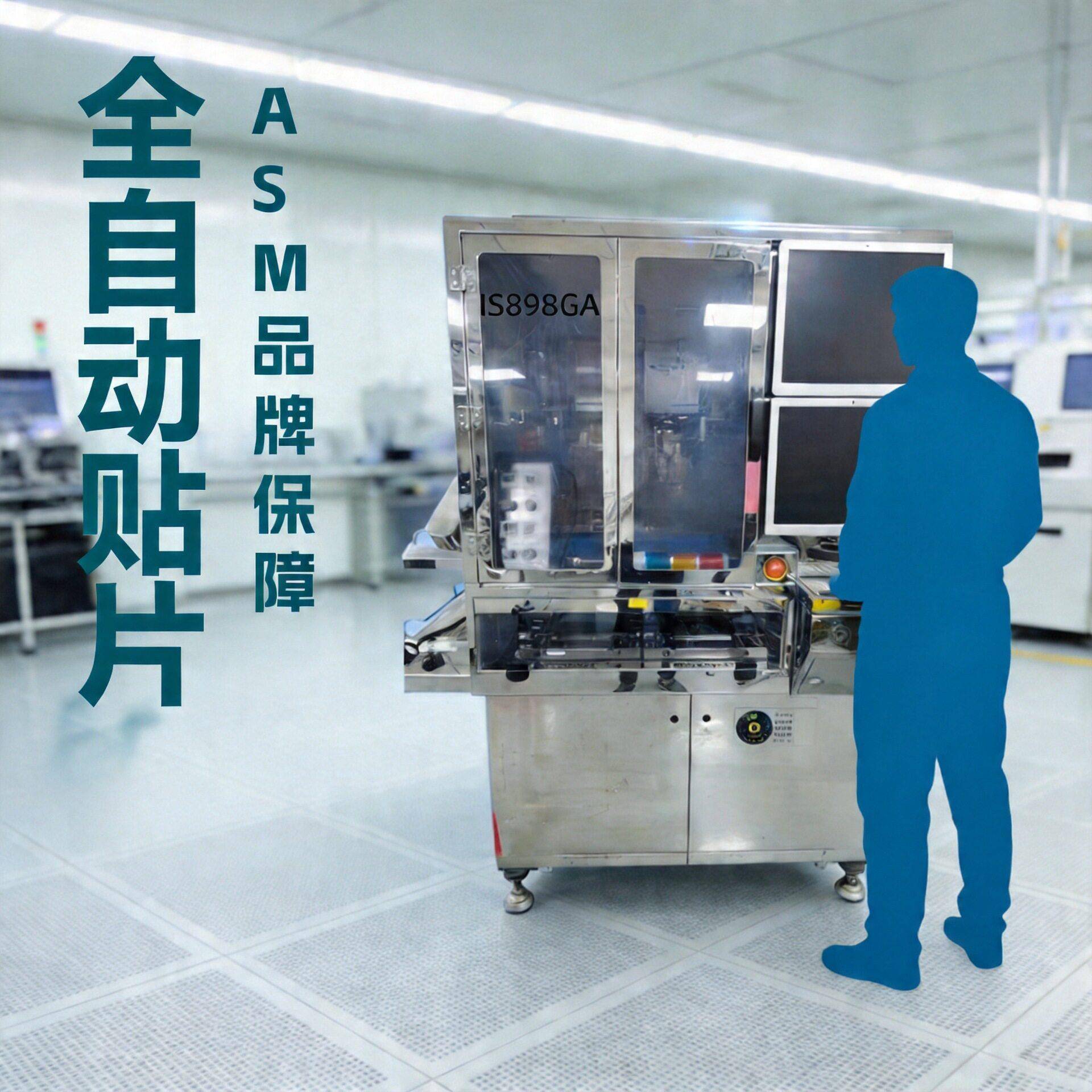 9.5新ASMIS898固晶机全自动贴片机T卡半导体封装设备带售后服务