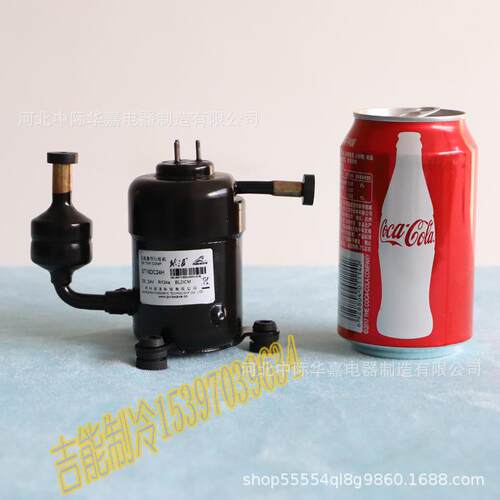 ST19DC直流12V24V微型迷你制冷压缩机R134a400W带转速变频控制器