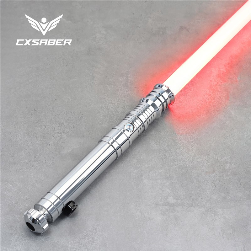 CXSABER星球大战光剑打光像素款可变色全金属手柄原力激光剑玩具
