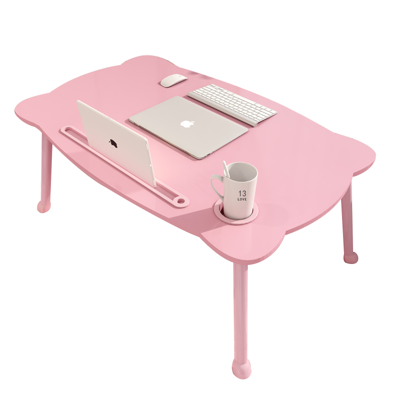 电脑床上小桌子懒人桌折叠宿舍飘窗卧室坐地大学生床桌书桌用上铺