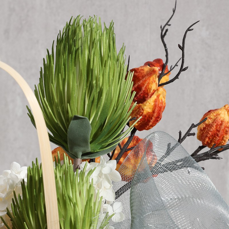 现代抽象玻璃花瓶客厅桌面花艺插花装饰样板间售楼部软装