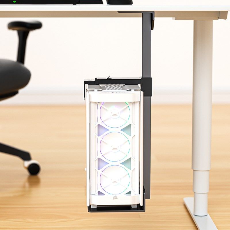 电脑机托架悬挂式机架办公桌调节电脑机箱托架吊盘金属架,收纳整理,主机箱托架,淘宝优惠券,粉丝福利购,淘宝优惠卷