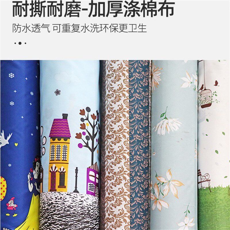 加厚防水布布防尘透气涤棉布外罩衣橱外单卖