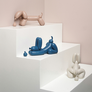 ldli 波谱气球狗摆设装饰 客厅酒柜 乔迁新居礼品