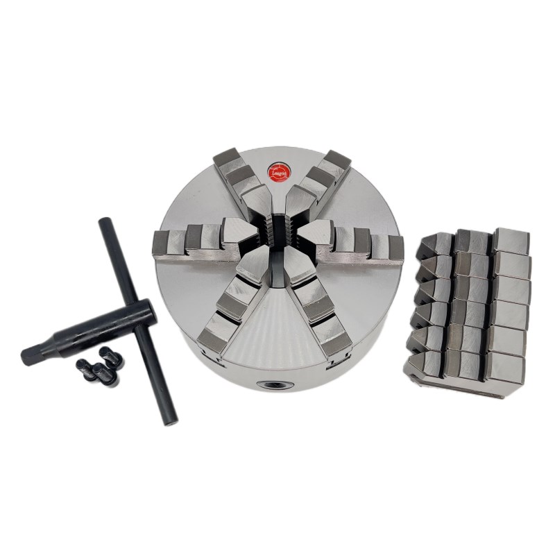 力歌牌六爪自定心卡盘K-1/10//0正反爪0一米薄壁件