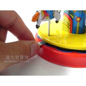 旋转木马 后怀旧经典 铁皮小马 儿时回忆童年传统复古收藏