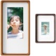 儿童卧室照片墙相框打印照片现代实木装 饰挂墙宝宝相片墙