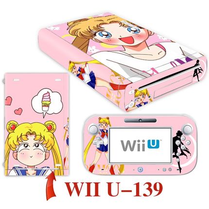 WIIU贴纸WII U贴膜 经典初音图案 订制 支持混批