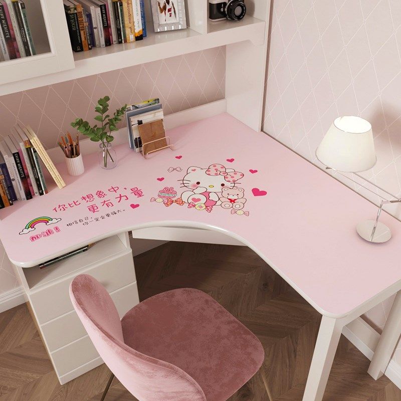转角书桌垫异形规则桌布lL弧型拐角电脑写字台办公桌桌面垫定制,居家布艺,桌布,淘宝优惠券,粉丝福利购,淘宝优惠卷