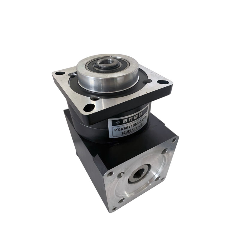 直角行星减速机孔输出可配57081100步进伺服电机减速器箱