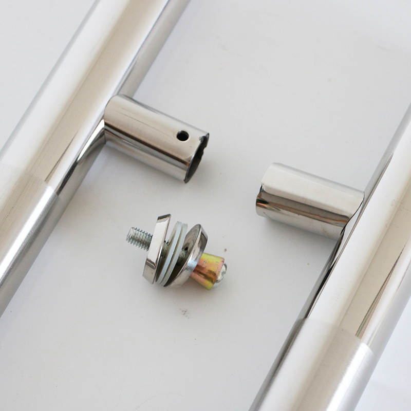 玻璃门拉手锈钢门拉手 圆形加厚大门扶手 门把手推拉门木门把手