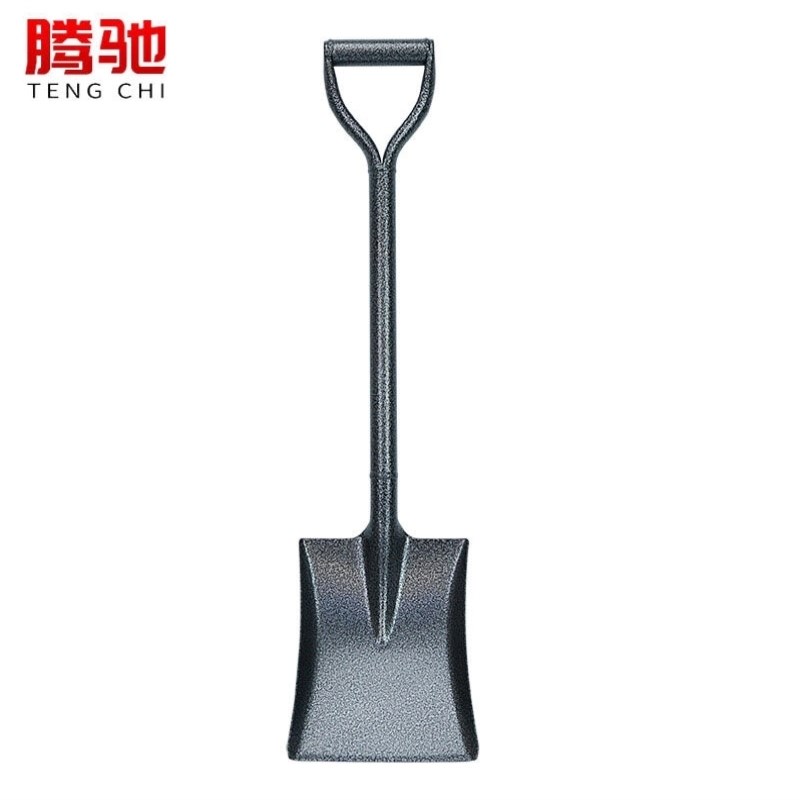 腾驰CT防汛抗洪铁铲全钢铁锹钢柄铁锹铁柄铁锹园艺铁锹工程钢锹全