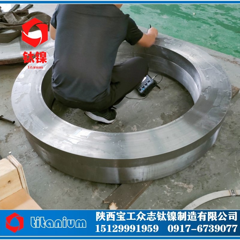 TC4钛环TI6AL4V圆环锻造高强度钛合金环GJB2744/GJB2218钛合金锻