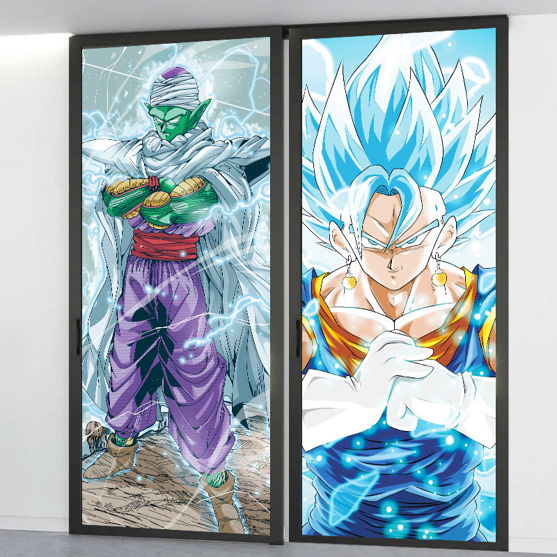 定制入户电梯木门改色画纸防水膜自粘整张翻新自粘卡通龙珠,家居饰品,门贴,淘宝优惠券,粉丝福利购,淘宝优惠卷