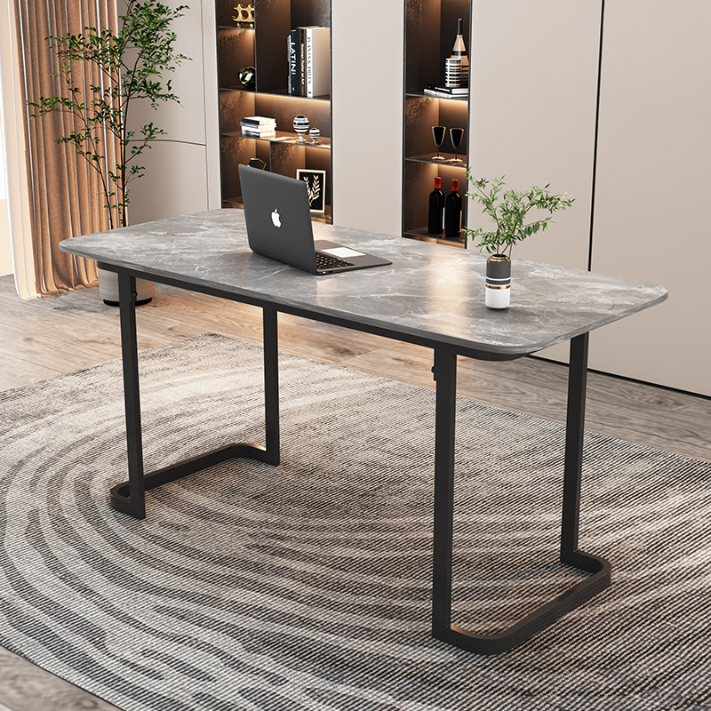 铁艺桌腿支架岩板桌架底座书桌桌子腿金属桌脚餐桌腿铁架架子定制