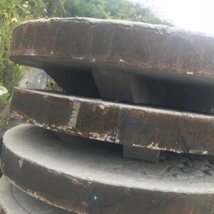 水泥钢纤维井盖方形圆形雨水污水电力盖板排水窨井盖定制